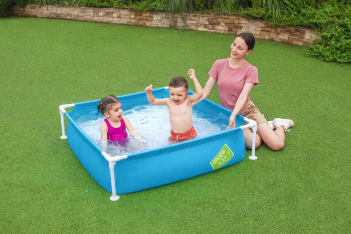 Rectangular pool for children Bestway My First Frame Pool 56217