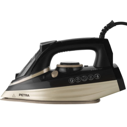 Petra PF0820VDEEU7 3100W Steam Iron Black and Platinum