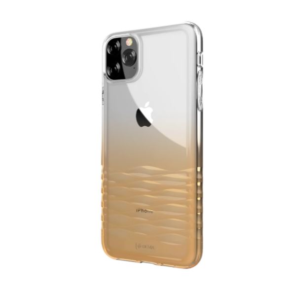 iPhone 11 Pro Max case Devia Ocean Series gold gradation