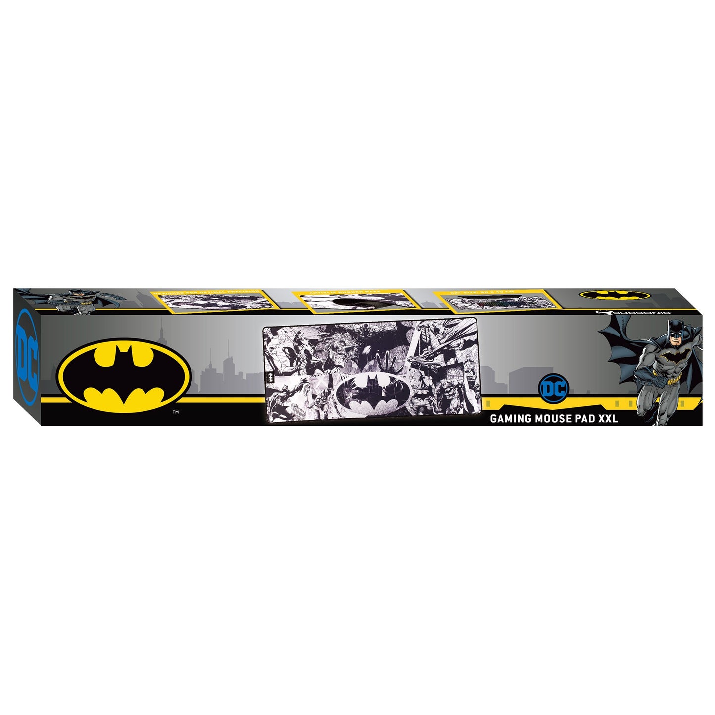 Large gaming mouse pad with Batman design - Subsonic XXL