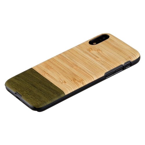 iPhone XR Cover from Natural Bamboo, Black - MAN&amp;WOOD