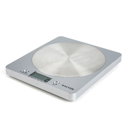 Electronic kitchen scales with thin steel platform - Salter 1036 SVSSDR