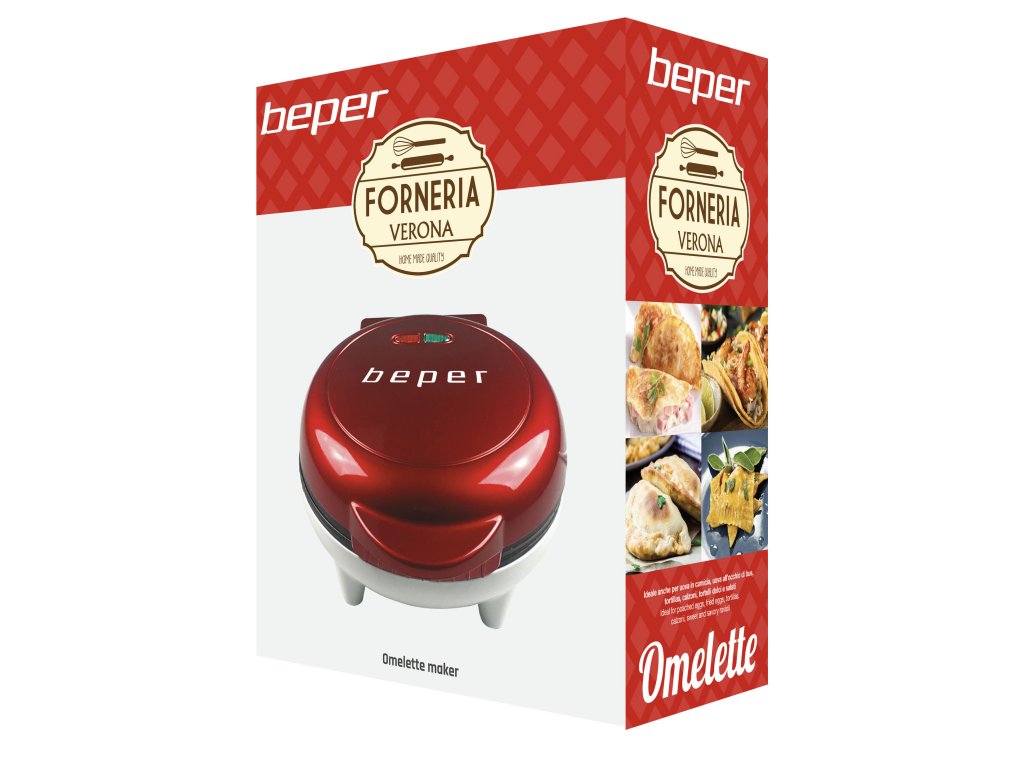 Omelette pan Beper BT.800 with temperature indicators