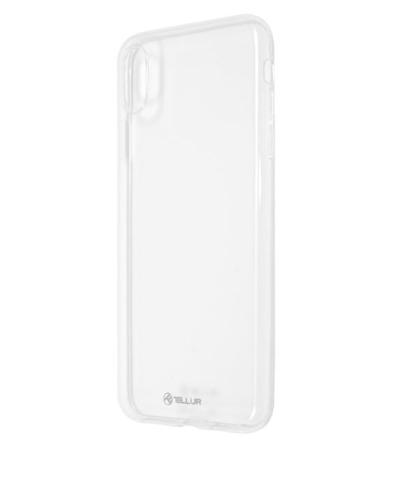 Silicone protective cover for iPhone XS, Tellur, transparent