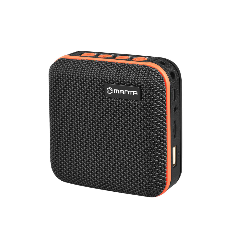 Bluetooth Speaker with FM Radio and Microphone - Manta SPK01GO