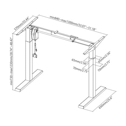 Sbox MD-622 Motorized Desk