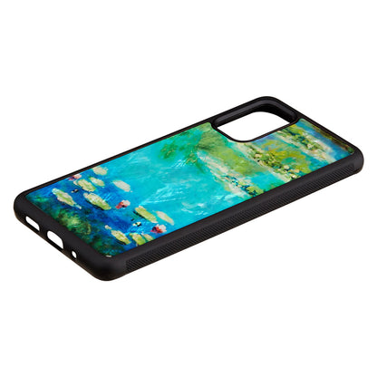 Черный чехол Water Lily для Samsung Galaxy S20+ iKins