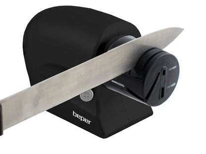 Compact electric knife sharpener with a powerful motor Beper P102ACP001