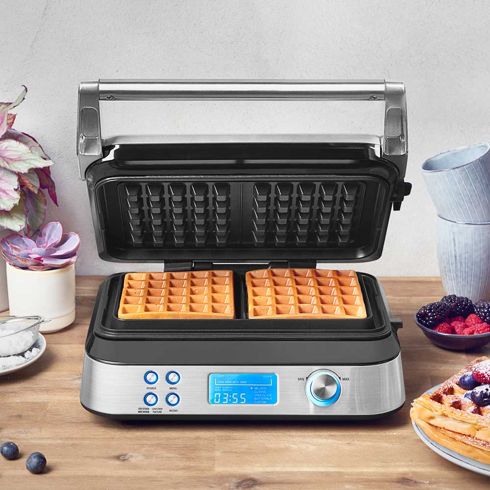 Waffle pan with timer and non-stick coating Gastroback 42424 