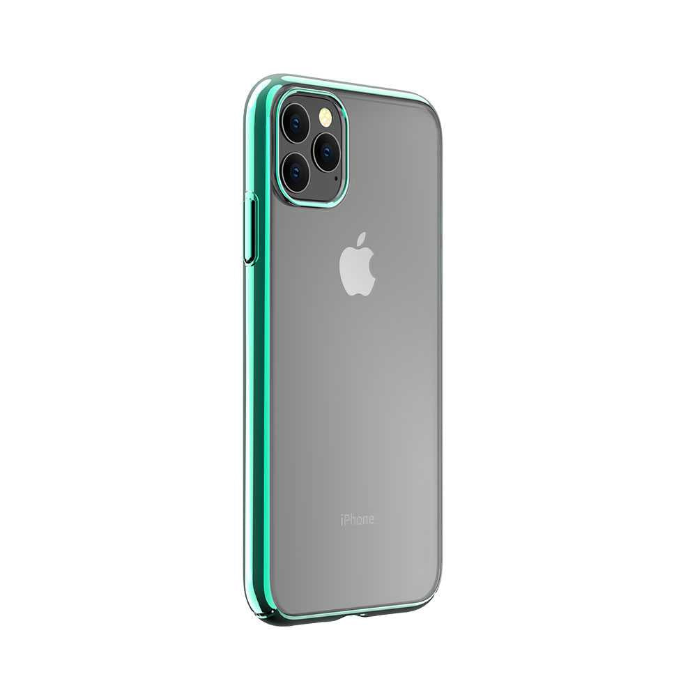 iPhone 11 Pro protective cover Devia Glimmer, green