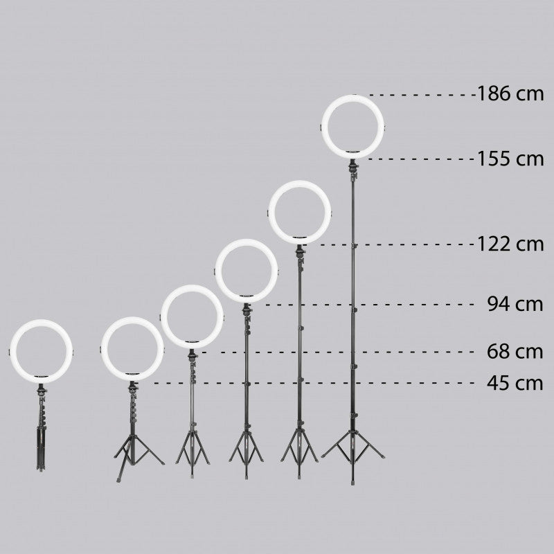 Ring light with stand - AGFA ARL11XL, 11 inches