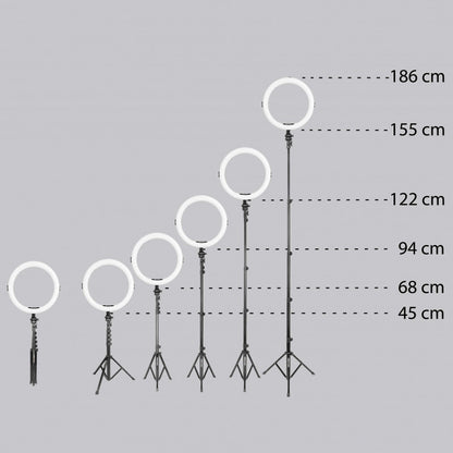 Ring light with stand - AGFA ARL11XL, 11 inches