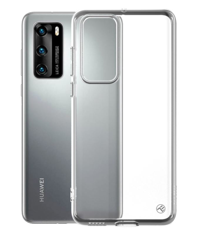 Силиконовый защитный чехол, прозрачный - Tellur Huawei P40