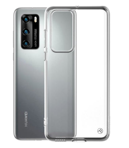 Silicone protective cover, transparent - Tellur Huawei P40