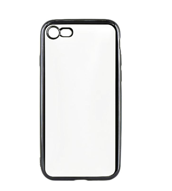 iPhone 7 Silicone Protective Cover with Black Edges - Tellur