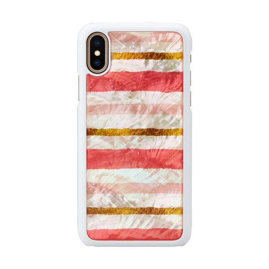 Smartphone cover for iPhone XS/S, short cake, white, iKins