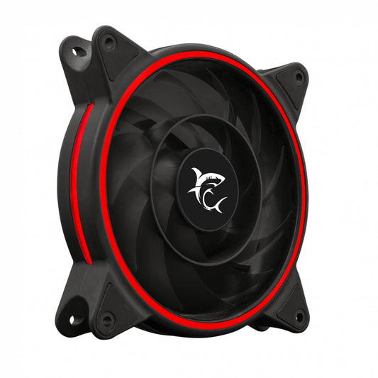 Computer Fan with LED Light - White Shark GCF-1250-03B-R Warp