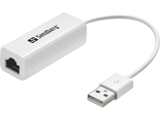 USB-Ethernet Adapteris, Pilns Duplekss - Sandberg 133-78