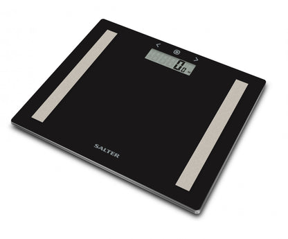 Компактные напольные весы Salter 9113 BK3R для анализа стекла - черные