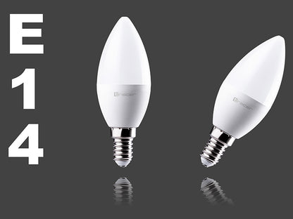 E14 LED Bulb 5W 400Lm Warm White Tracer 46499