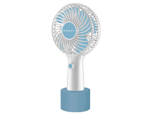 Mini fan with 3 speeds, USB charging, Beper P206VEN400