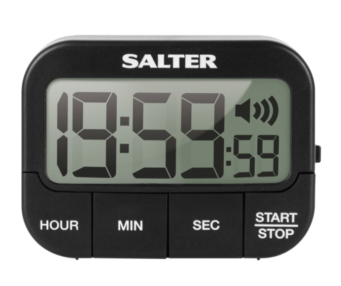 Loud digital kitchen timer Salter 355 BKXCDUEU16