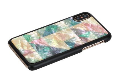 Smartphone case iPhone XS/S mosaic black iKins