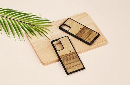 Samsung Galaxy Note20 natural wood and polycarbonate case MAN&amp;WOOD