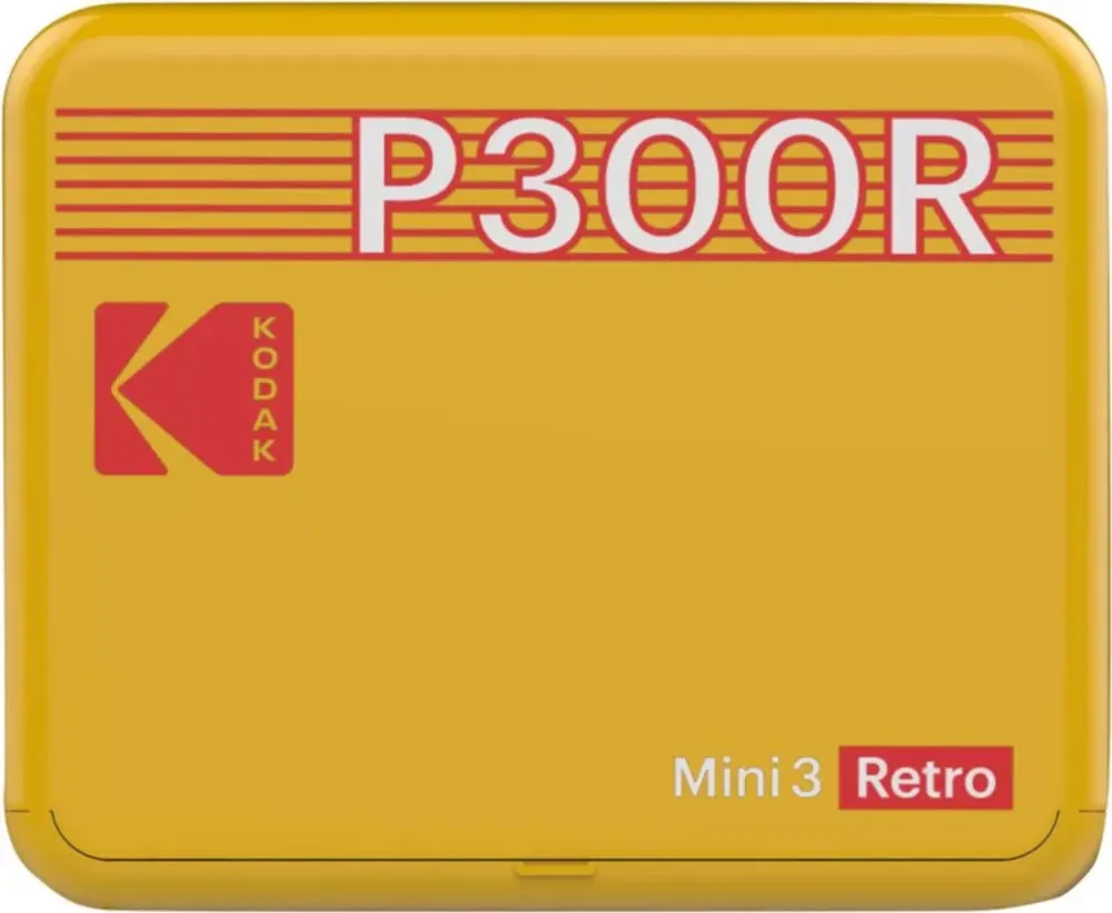 Portable photo printer Kodak P300R Mini 3 Retro Yellow