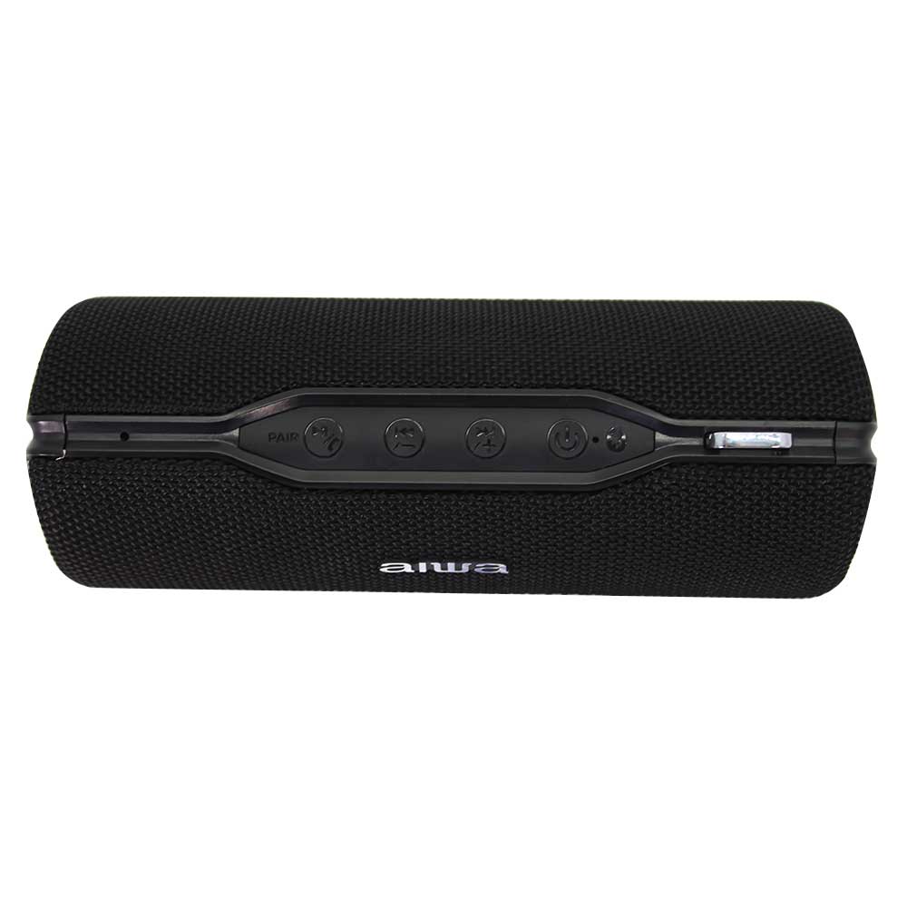 Stereo Bluetooth speaker, IP67 waterproof and durable design, Aiwa BST-500BK Black