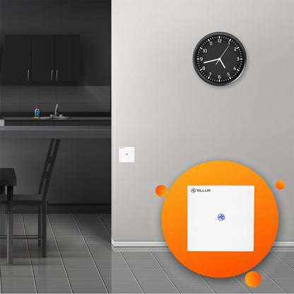 Умный переключатель Wi-Fi с сенсорным экраном, Tellur SS1N, 1800 Вт, 10 А