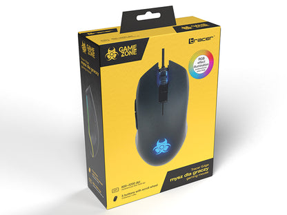 Gaming mouse with RGB lighting, 3200 DPI, Tracer 47367