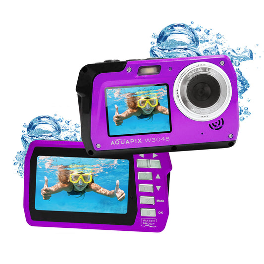 Easypix Aquapix W3048-V Фиолетовый край 10074