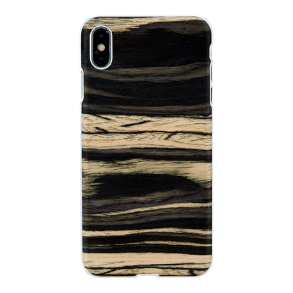 iPhone XS Max cover made of natural wood, white - MAN&amp;WOOD