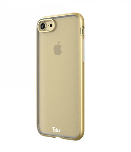 iPhone 7 gold protective cover with exclusive Tellur buttons