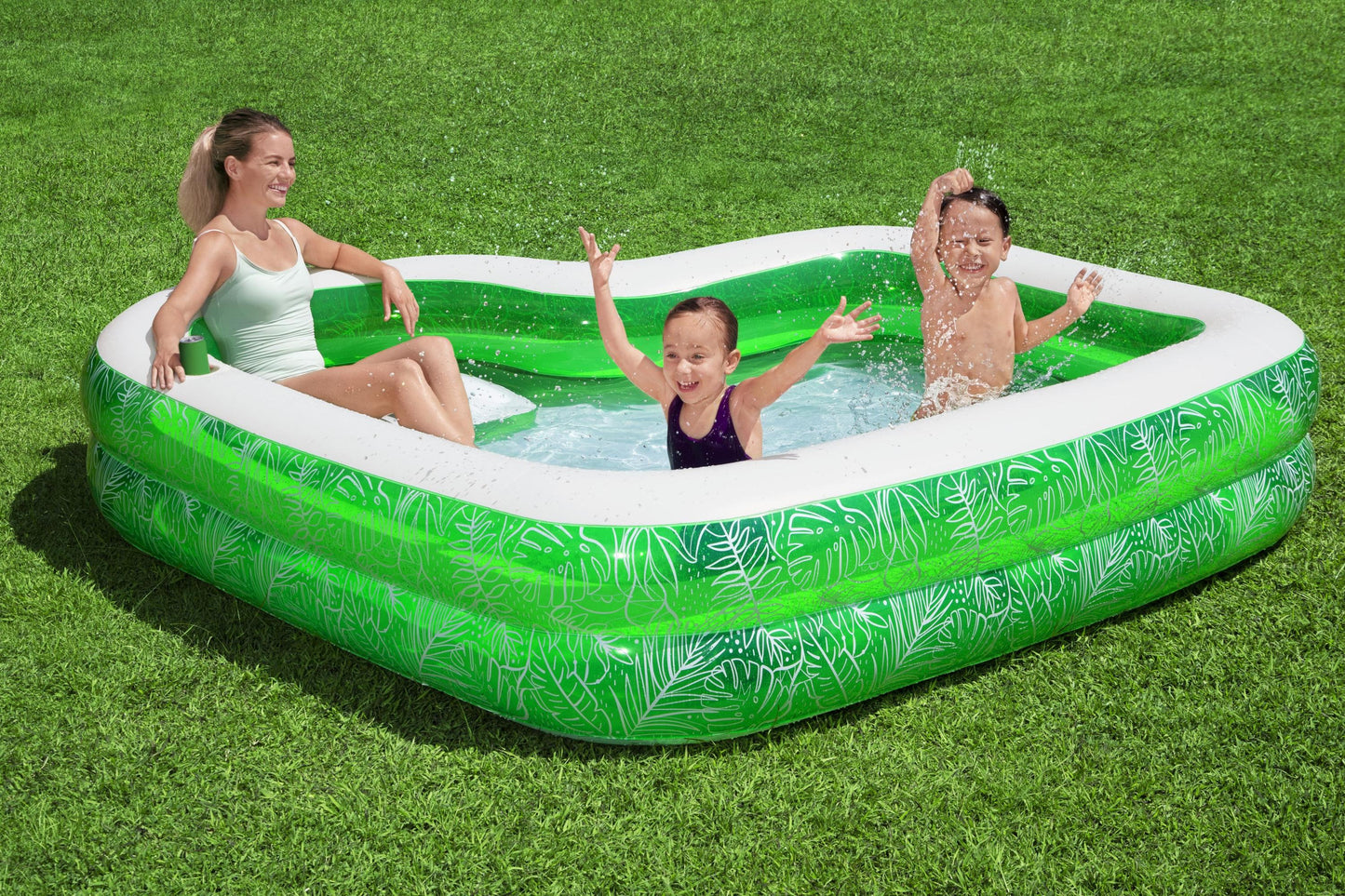 Ģimenes baseins ar sēdekli Bestway Tropical Paradise Family Pool