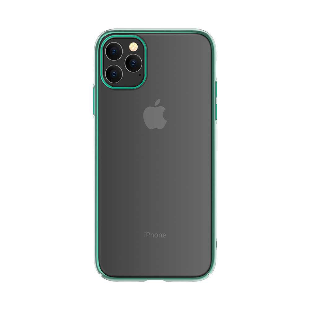 iPhone 11 Pro protective cover Devia Glimmer, green