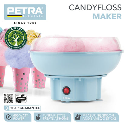 Petra PT2641BLVDEEU7 Candyfloss Maker sorbet blue