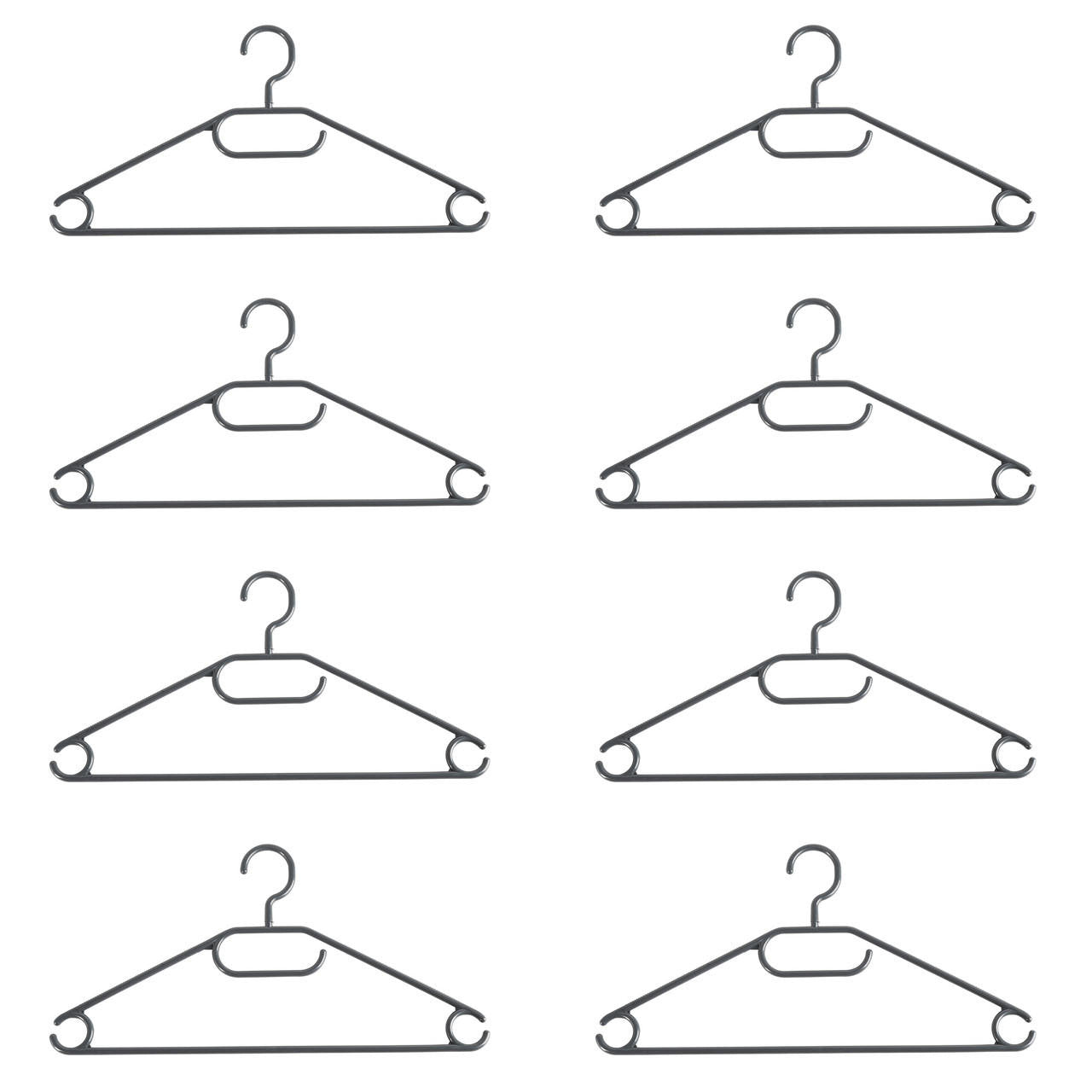 Beldray LA072684FEU7 Eco Recycled Hangers Black