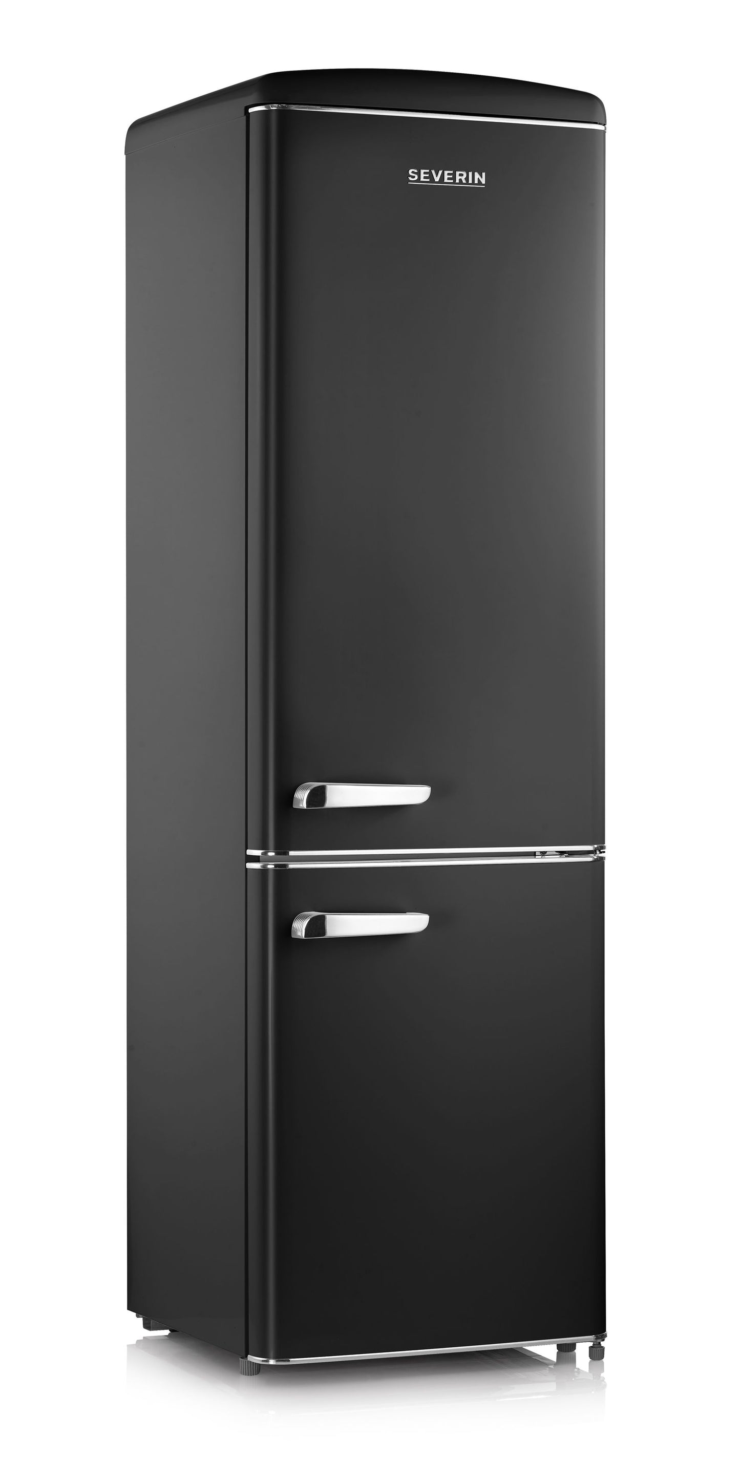 Retro refrigerator with freezer, LED lighting - Severin RKG 8922