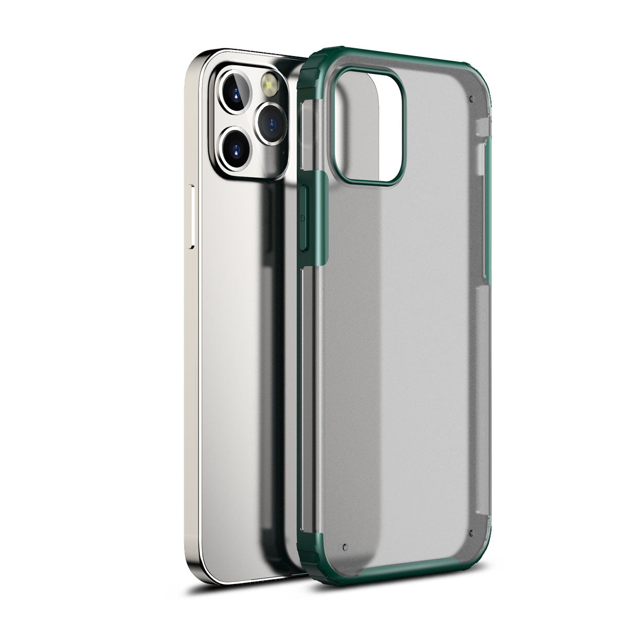 Impact-resistant phone cover for iPhone 12 Pro Max green Devia Pioneer