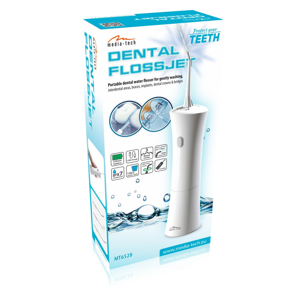 Portable Dental Irrigator with 3 Modes - Media-Tech MT6528