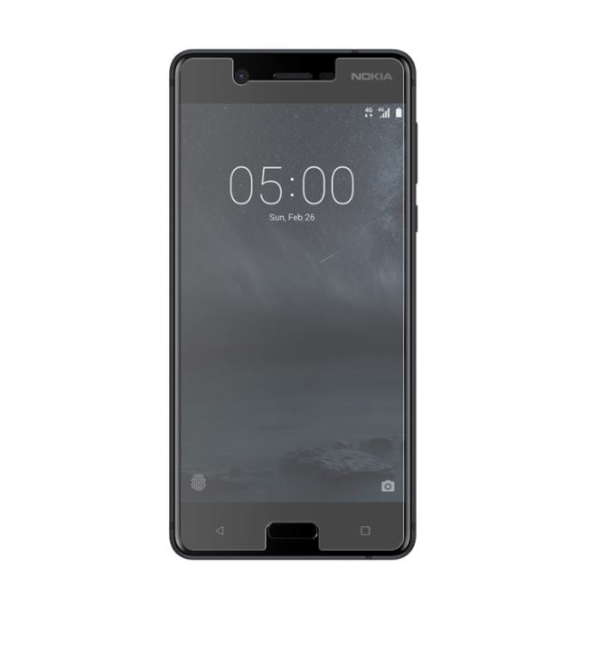 Rūdītais stikls 2.5D, skrāpējumiem izturīgs, Tellur Nokia 5