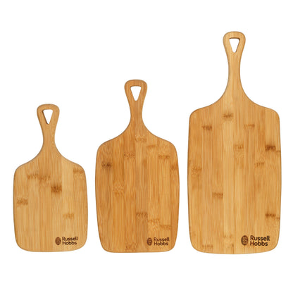 Set of chopping boards made of bamboo, 3 pcs. Russell Hobbs RH019711EU7