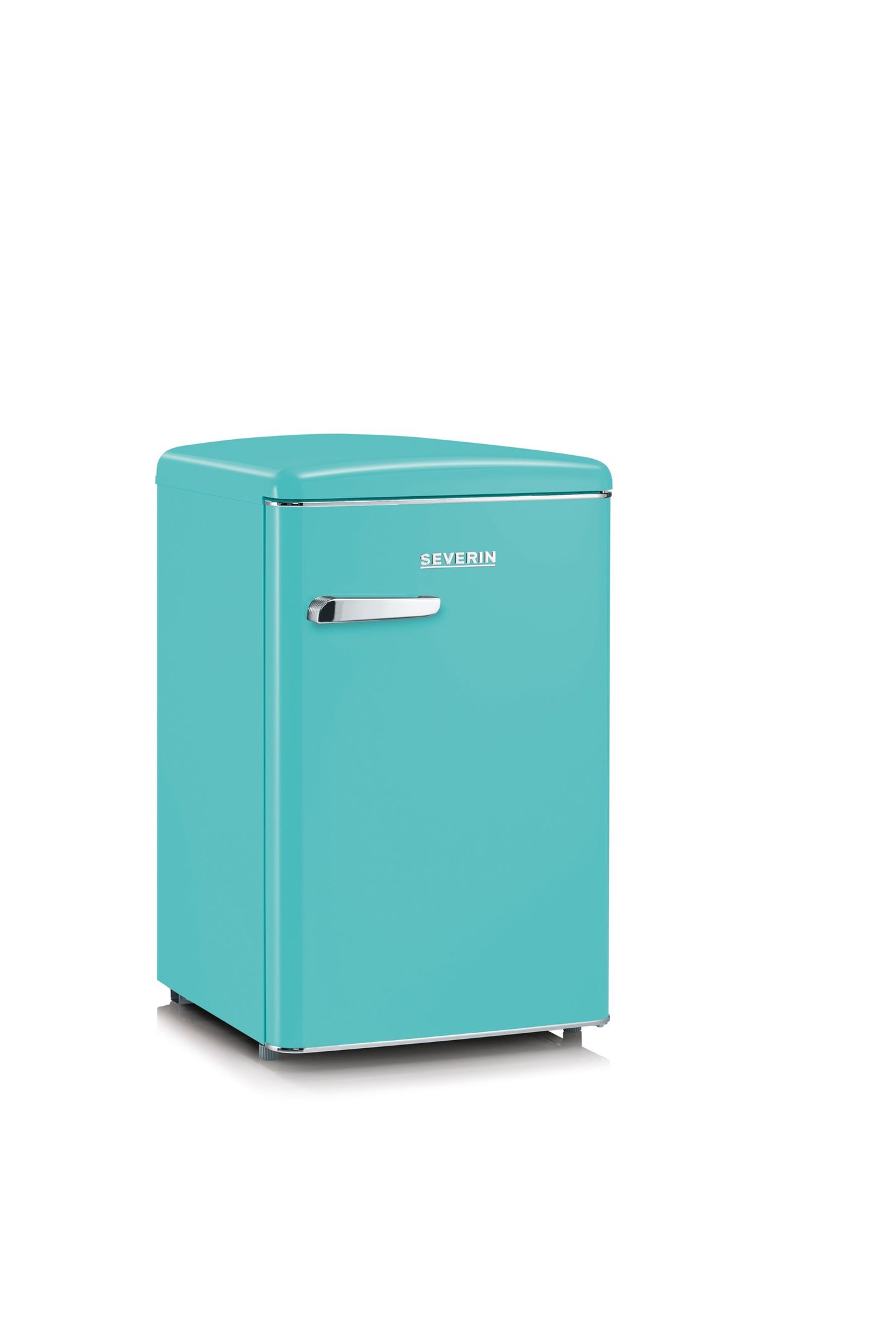 Free Standing Refrigerator with Freezer, Turquoise - Severin RKS 8834