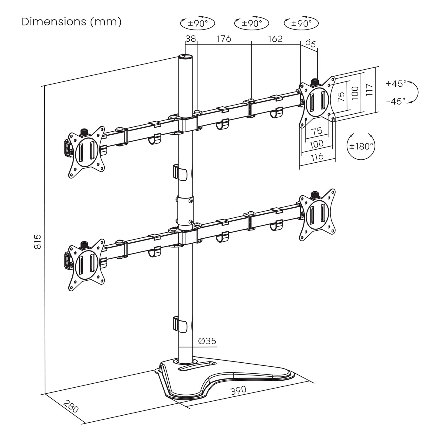 Sbox LCD-F048-2 (17-32/4x9kg/100x100)