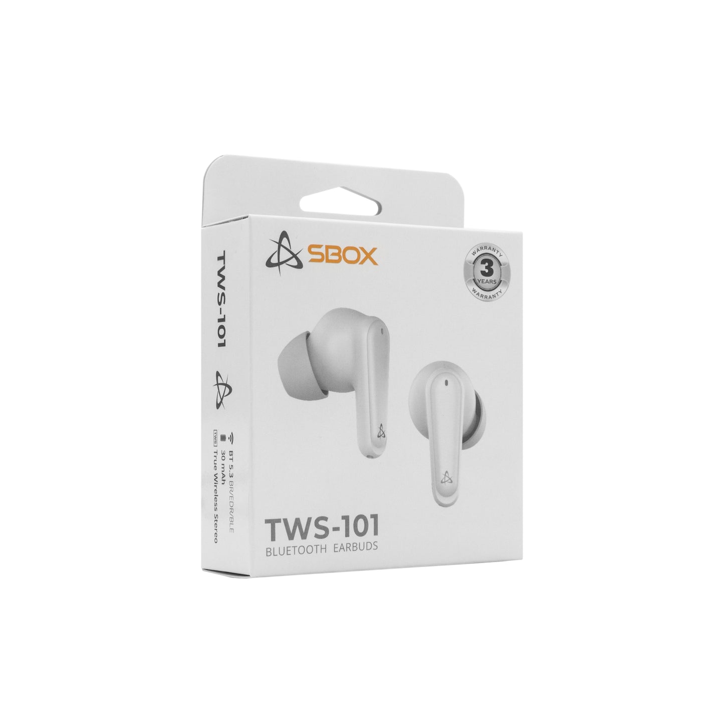 Bluetooth Headphones. Sbox EB-TWS101 White