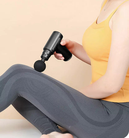 Massage Gun with 6 Speeds and 4 Heads, Media-Tech MT6521 