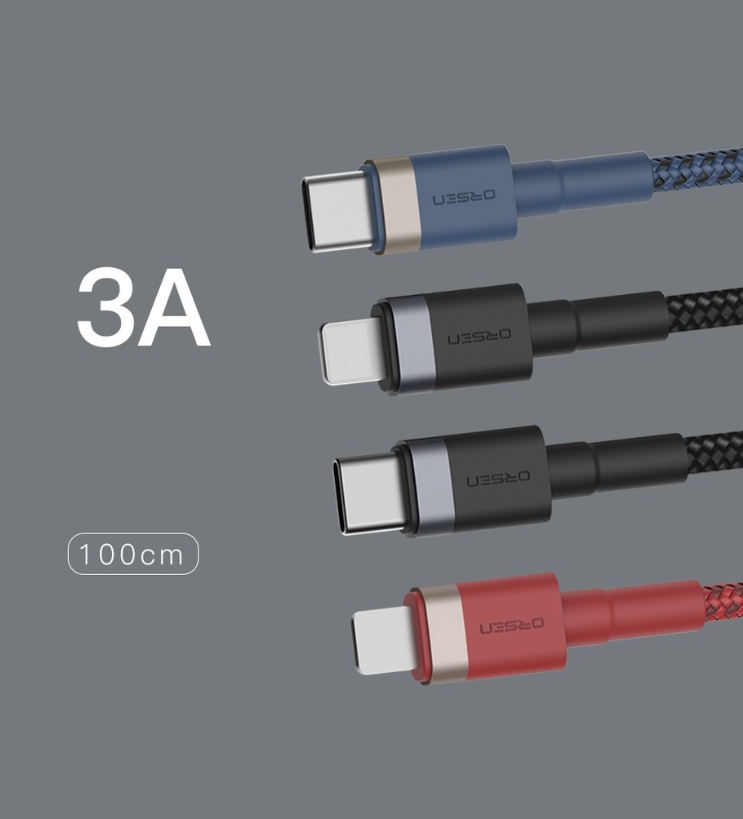 Orsen S51 Type C на Lightning 3A 1м синий