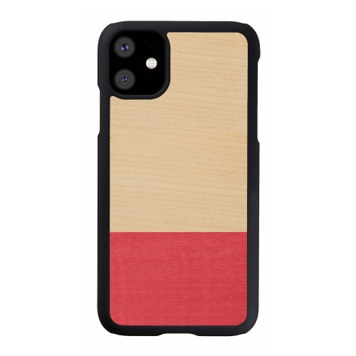 Smartphone cover iPhone 11 made of natural wood, MAN&amp;WOOD